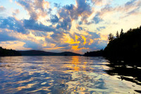 Evening Clouds 24x36Framed Limited Edition of 10