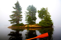 Morning Paddle 48x72 Framed Limited Edition of 10