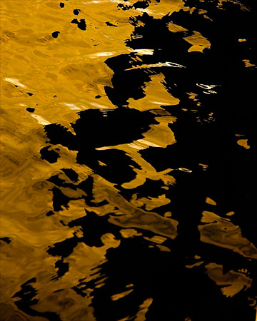 Lake Gold I 40x32 Framed Limited Edition of 10
