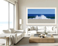 "Surf II" print, custom-sized.