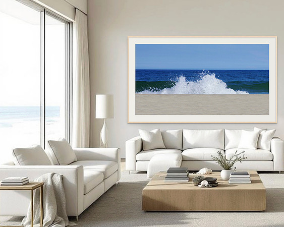 "Surf II" print, custom-sized.