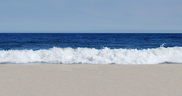 "Surf I" |  Fine Art Print on Hahnemühle William Turner Paper | Whitewashed Maple Wood Frame | 34”H x 64”W  | Limited edition of 10 | $4,500 | Other custom sizes and print methods available.