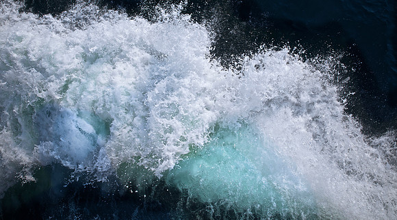 Night Wave II 40x72 Framed Limited Edition of 10