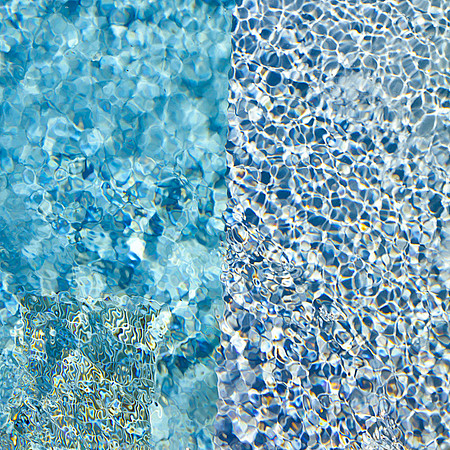 Pool Geometry II | 45" x 45" Framed | Limited Edition of 10