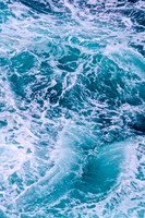 Bondi Blues 1, facemounted to plexi in white floating frame, 42" x 64", edition of 10