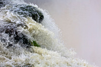 Iguazu 1--facemounted to plexi in white floating frame, 73" x 41"