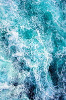 Tempest--facemounted to plexi, white wood floating frame, 61" H x 41" W