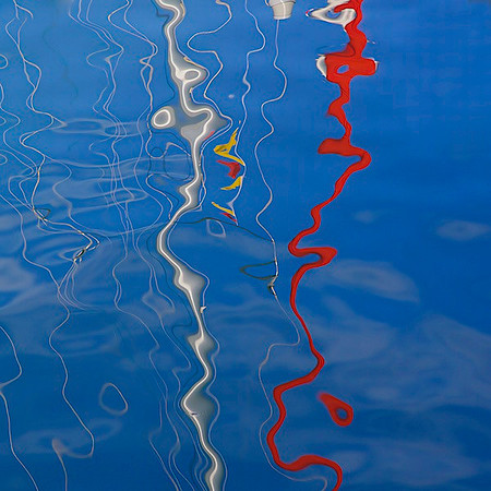 Miro at Sea 46x46