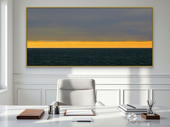 Light LIne II print, "Spring I" print, custom-sized.
