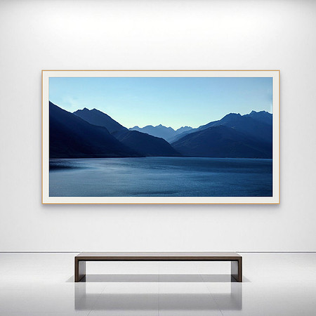 Blue Mountain print,  custom-sized