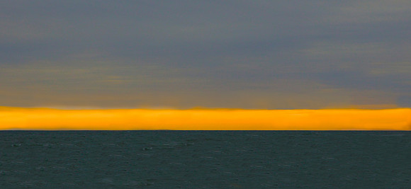 Light Line II | Fine Art Print on Hahnemühle William Turner Paper | Gold Burnished Wood Frame | 30”H x 65” | $4,250