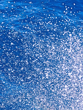 Splash--white gallery frame, 31.5"H x 25.25" W