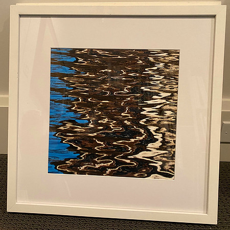 Untitled archival pigment print white frame white ply matte 19.25" x 19.25"