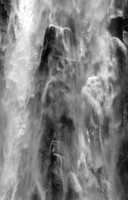 Waterfalls in Black and White