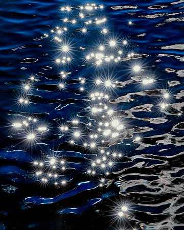 Water Galaxy II  54h x 51w