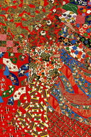 Origami Quilt in Red